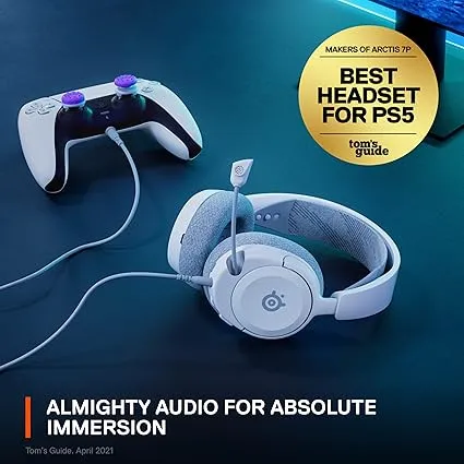 Steelseries Arctis Nova 1P Headphone - White