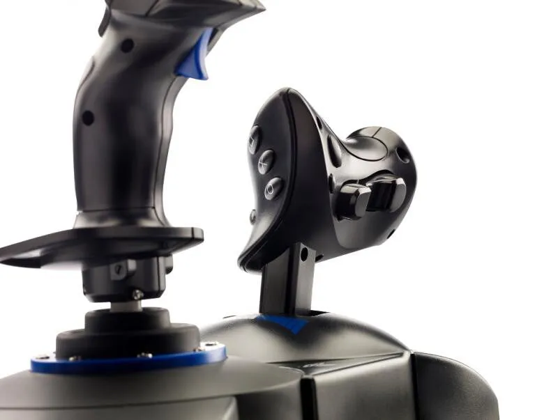Thrustmaster T.Flight Hotas 4 Black, Blue USB 2.0 Joystick Digital PC, PlayStation 4