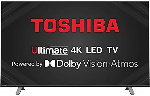 Toshiba 108 cm (43 inches) Vidaa OS Series 4K Ultra HD Smart LED TV 43U5050 (Black) (2020 Model) | With Dolby Vision and ATMOS