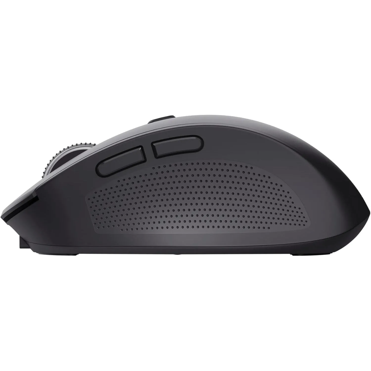 Trust Ozaa Silent Wireless Bluetooth Mouse - Rechargeable, Multi-Device, Compact, 60% Recycled Plastic, for PC/Laptop/Mac/Android - Black