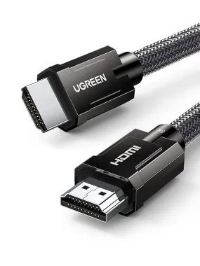 UGREEN 70321, 8K HDMI Cable 6 FT HDMI 2.1 Support 8K 60Hz Ultra HD, Dynamic HDR, High Speed 48Gbps, Dolby Vision, eARC, 2m(Gray)