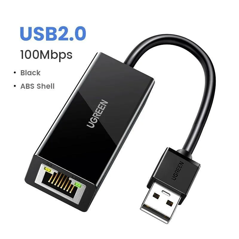 UGREEN USB Ethernet Adapter: Fast Network Speed for Gaming & Streaming