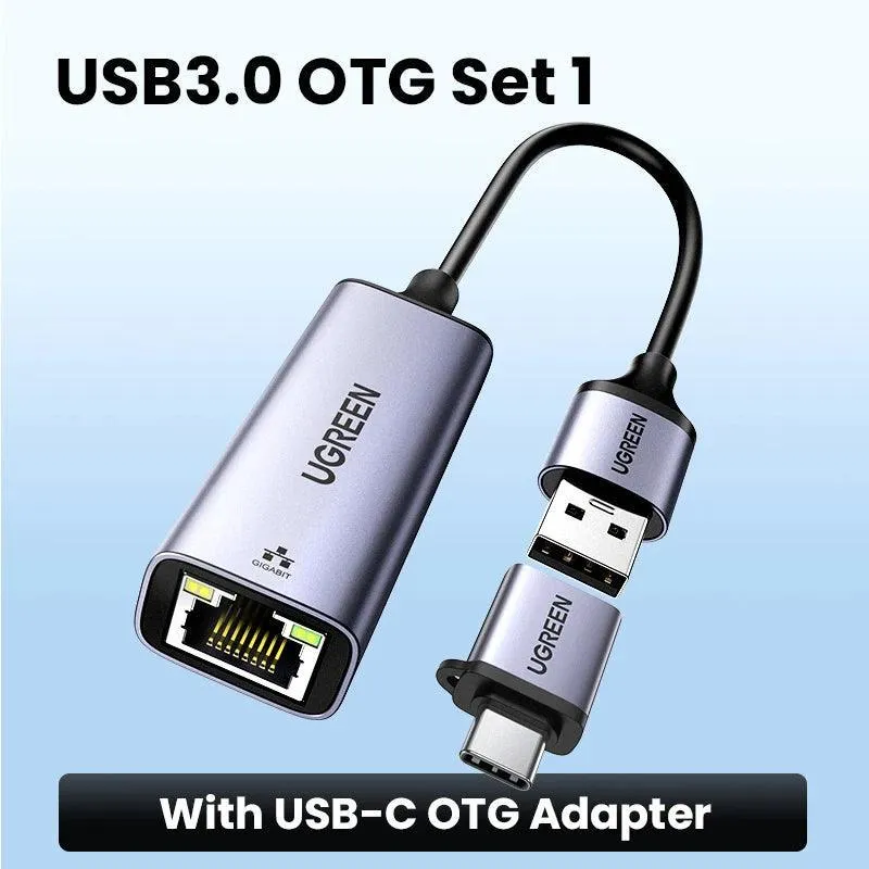 UGREEN USB Ethernet Adapter: Fast Network Speed for Gaming & Streaming
