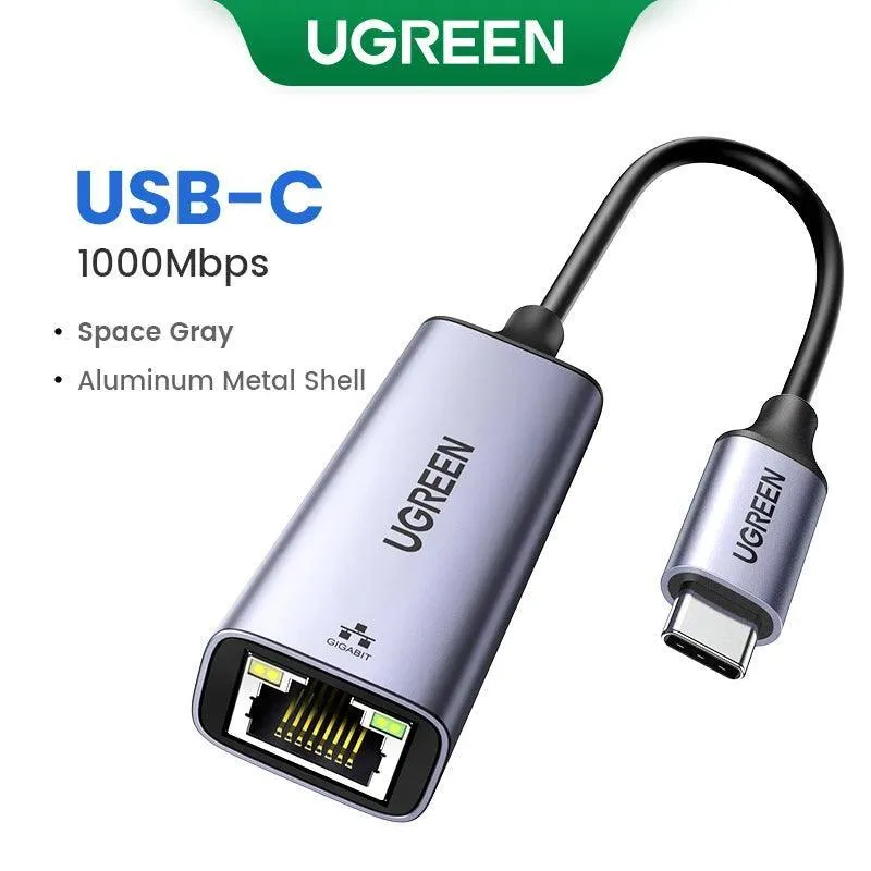 UGREEN USB Ethernet Adapter: Fast Network Speed for Gaming & Streaming