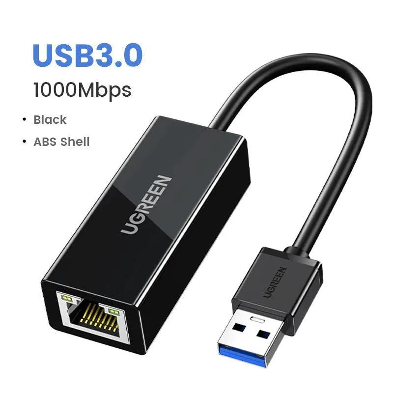UGREEN USB Ethernet Adapter: Fast Network Speed for Gaming & Streaming