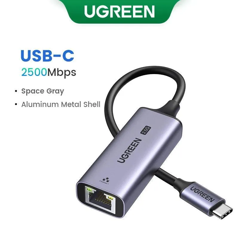 UGREEN USB Ethernet Adapter: Fast Network Speed for Gaming & Streaming