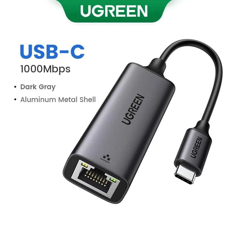 UGREEN USB Ethernet Adapter: Fast Network Speed for Gaming & Streaming