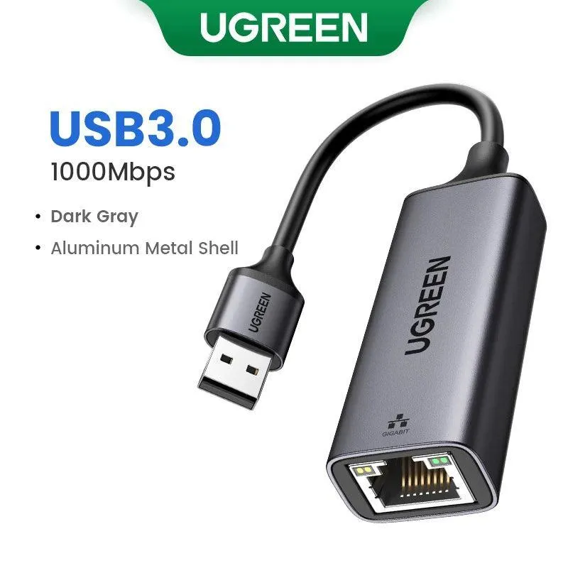 UGREEN USB Ethernet Adapter: Fast Network Speed for Gaming & Streaming