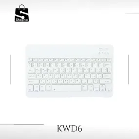 Ultra‑Thin Bluetooth Keyboard Arabic Android ,iOS and Windows