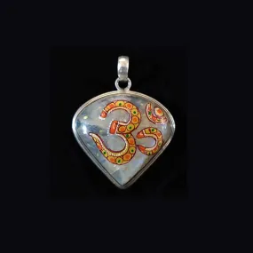 Uniquely Shaped Om Pendant