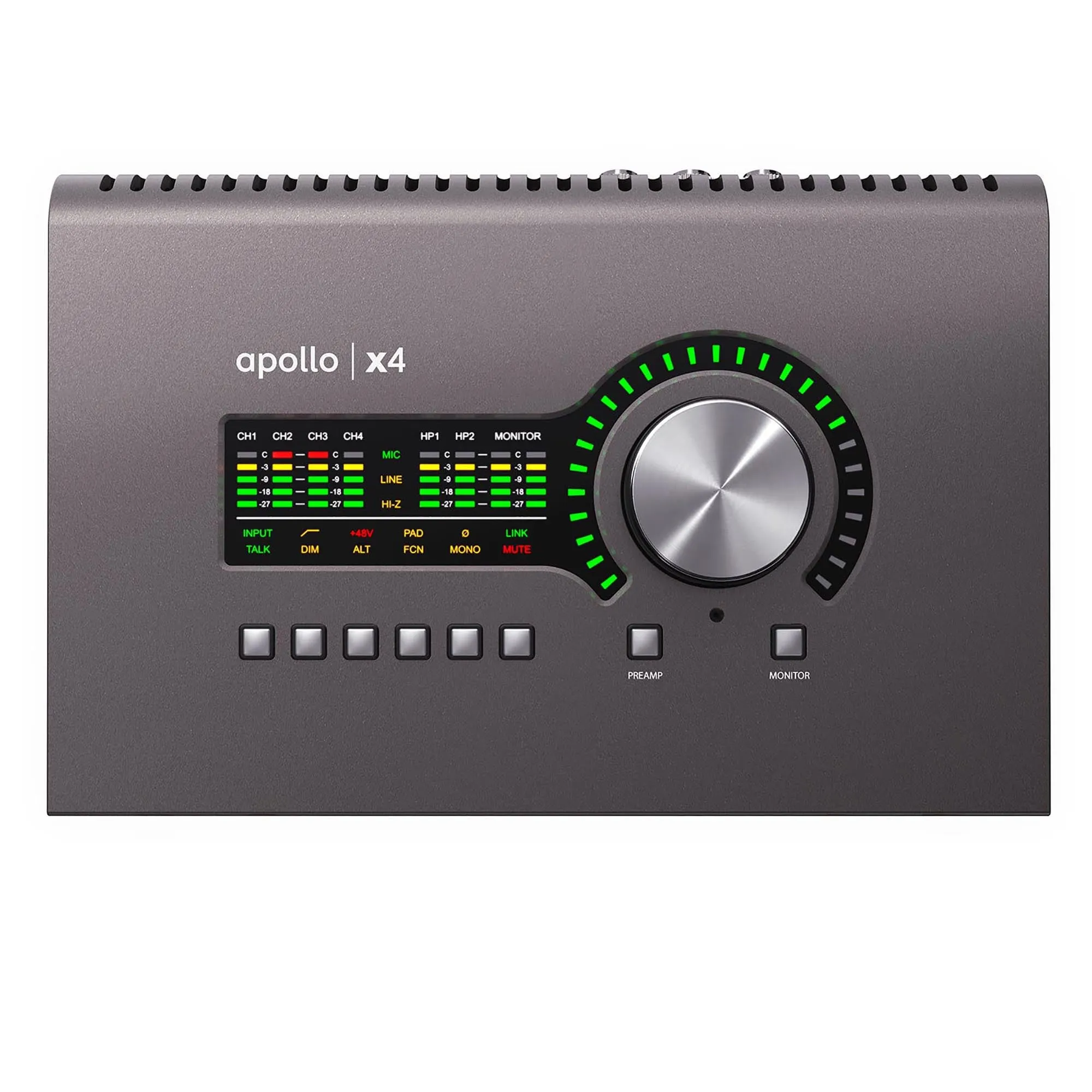 Universal Audio Apollo x4 Heritage Edition 12x8 Thunderbolt 3 Audio Interface