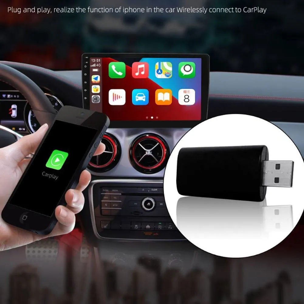 V5.0 Car Interaction System Wireless Adapter Wire Control to