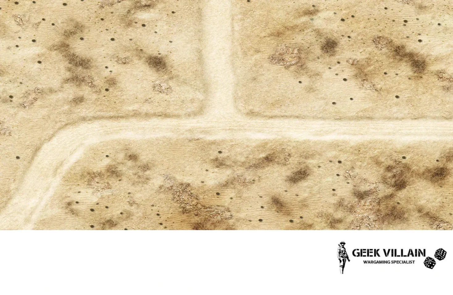 Wargaming Battle Mat 6x4 Wild West Town