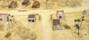 Wargaming Battle Mat 6x4 Wild West Town