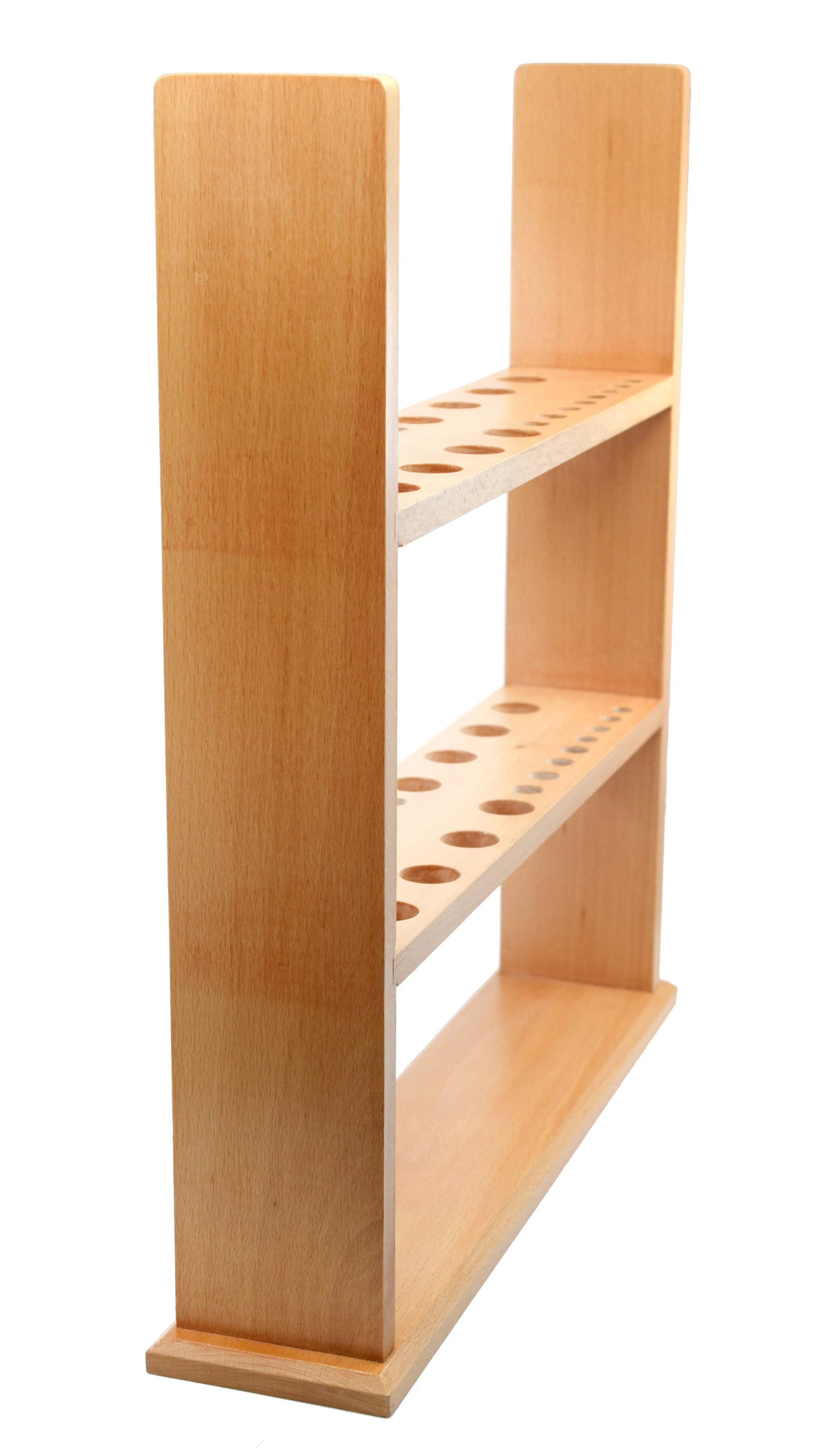 Wooden Pipette Rack - Holds 24 Pipettes Vertically - 16.25"