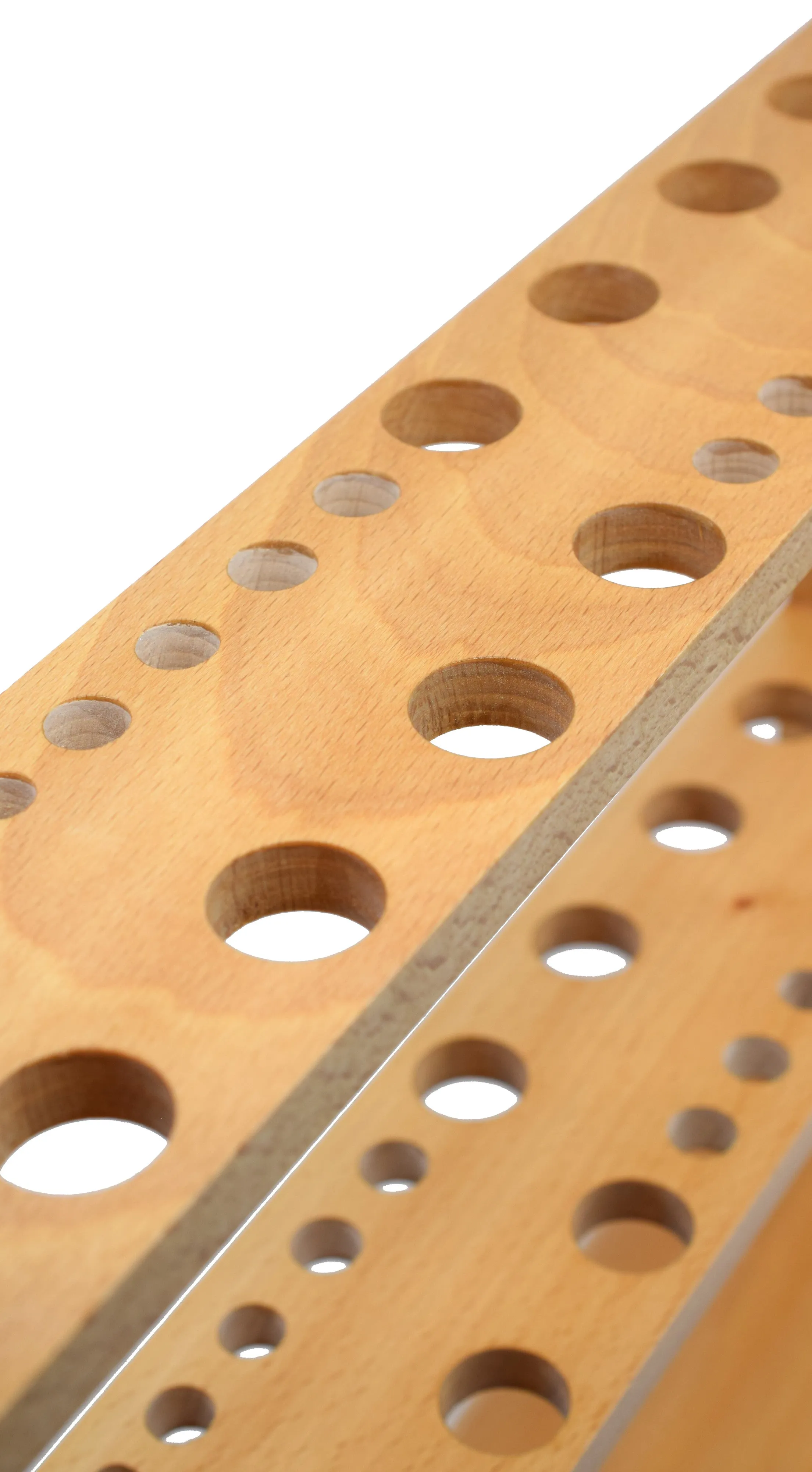 Wooden Pipette Rack - Holds 24 Pipettes Vertically - 16.25"