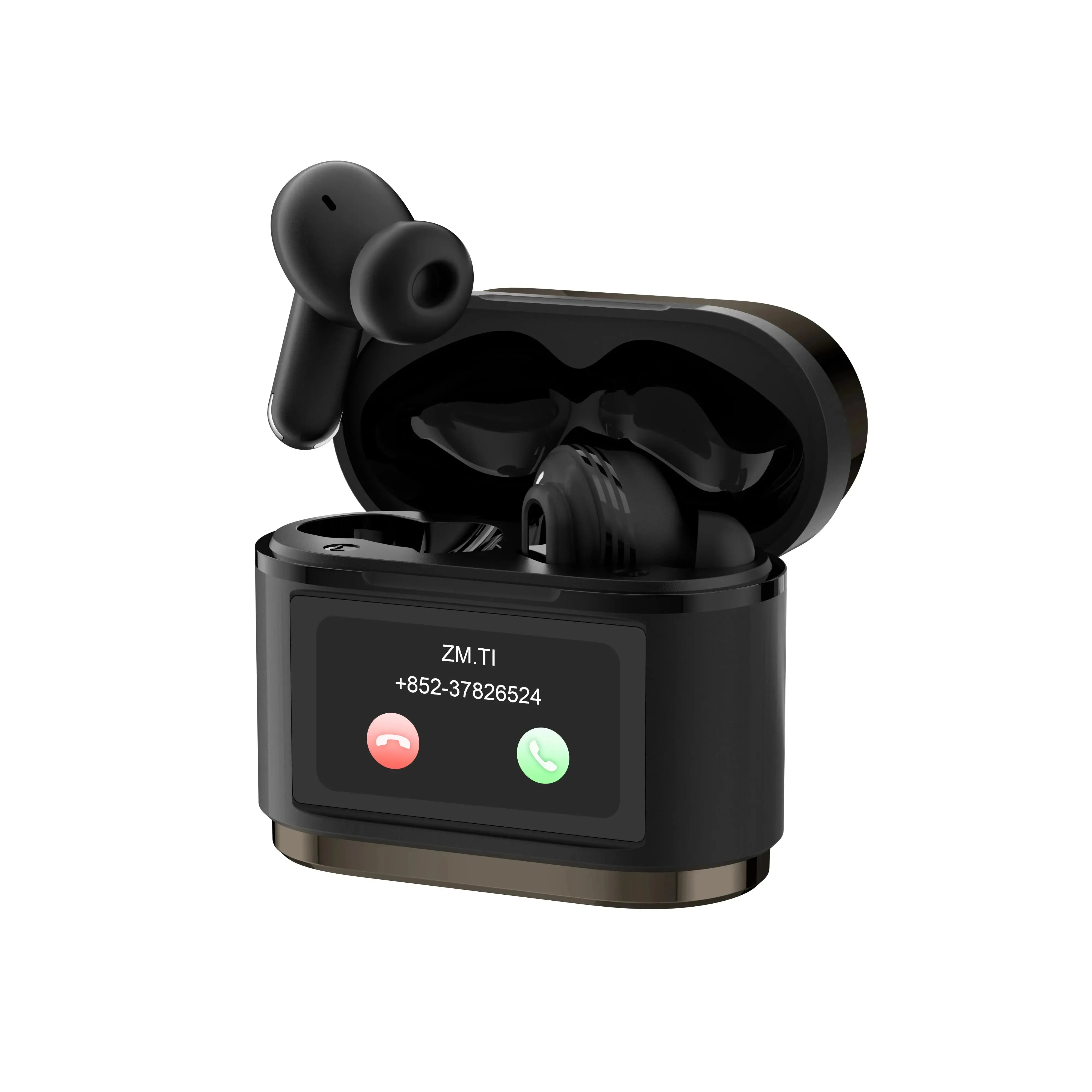 Xiaomi BD2 Wireless Earphones ANC ENC Headphones LCD Digital Display Screen Sports Headset Microphone Hi-Fi Stereo Sound Earbuds