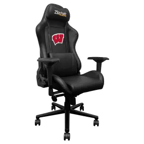 Xpression Pro Gaming Chair with University of Wisconsin Badgers Logo